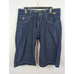 Y2K Johnny Blaze Baggy Hip Hop Jean Shorts Men's Size 36